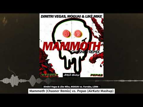 Dimitri Vegas & Like Mike, MOGUAI vs. Farruko - Mammoth (Chasner Remix) vs. Pepas (AirKutz Mashup)
