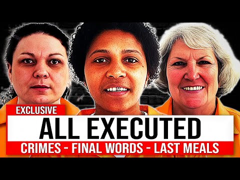 All Women EXECUTED in Oklahoma | Last Meals, Words & Crimes | Death Row US