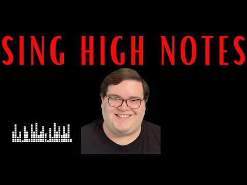 Tilt your vocal folds to sing high notes