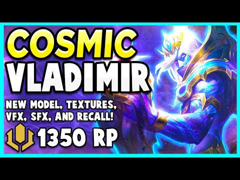 *NEW* COSMIC DEVOURER VLADIMIR SKIN WILL DRAIN THE HEAVENS - League of Legends PBE Gameplay