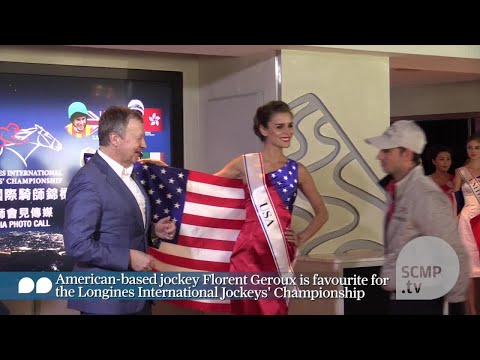 American-based jockey Florent Geroux favourite for the Longines International Jockeys' Championship