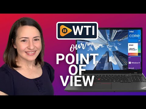 Lenovo ThinkPad Laptops - WTI product video review