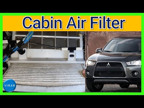 How to Replace Cabin Air Filter - Mitsubishi Outlander (2010-2013)