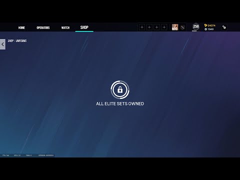 [R6S] All Elite Skin MVP(모든 정예 스킨 MVP) Y7S4