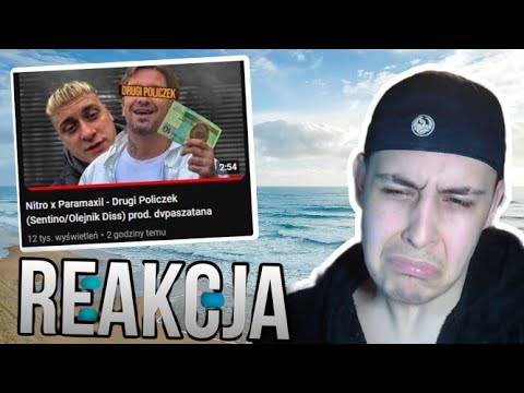 Nitro x Paramaxil - Drugi Policzek (Sentino/Olejnik Diss) prod. dvpaszatana (REAKCJA!!!)