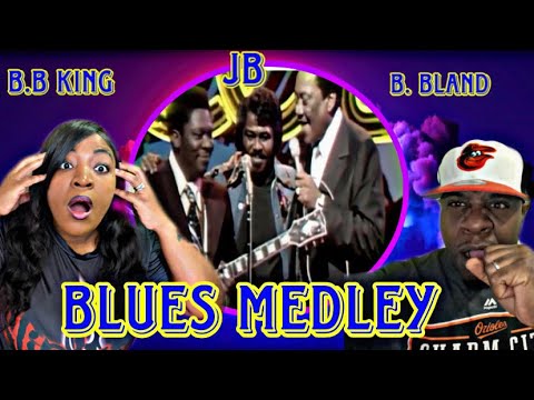 THESE GUYS ARE LEGENDS!!  JAMES BROWN, BOBBY BLAND, B.B KING - BLUES MEDLEY (REACTION)