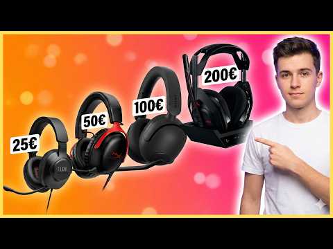 Casque gaming 2025 : 25€ ou 200€, quelle différence ?