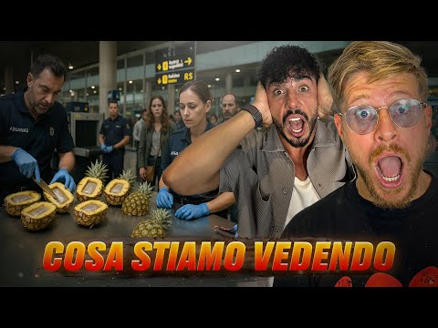 WE REACT TO A SHOCKING EPISODE OF AIRPORT SECURITY - OMG THEY'RE HIDING DRUGS INSIDE PINEAPPLES
