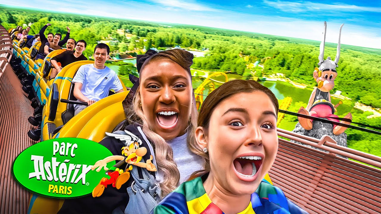 VLOG au PARC ASTÉRIX avec mes POTES !