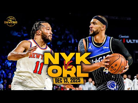 New York Knicks vs Orlando Magic Full Game Highlights | 2025 NBA Cup Semifinals