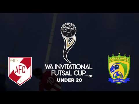 R1 / Perth AFC 1 v 4 Stirling Braza Ginga / U20 Invitational Futsal Cup 2021