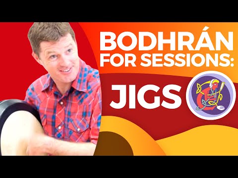 Expert Bodhran Lessons [IRISH JIGS] With Jim Higgins