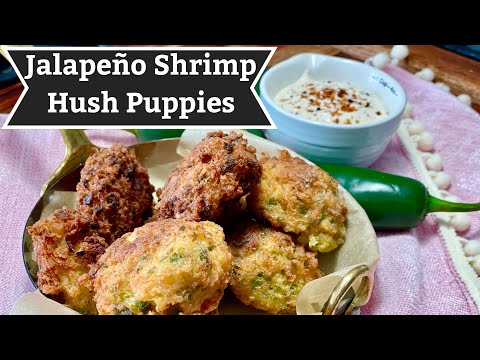 Hush Puppies On Keto?! Low Carb Jalapeño Shrimp Hush Puppies-Must Try Recipe!