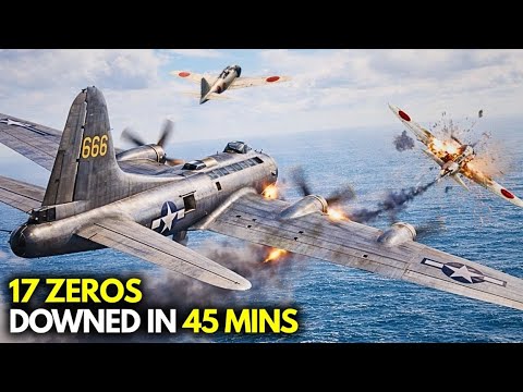They Called His Bomber "Junk" — Until He Fought Off 17 Zeros Alone