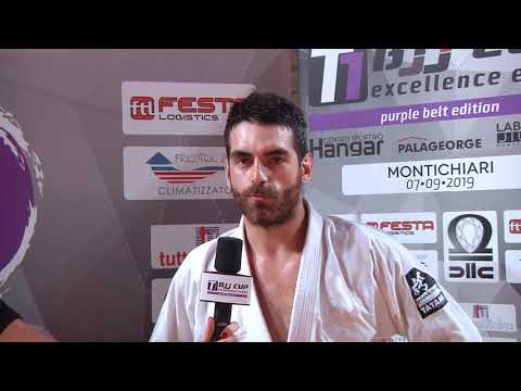 Eugenio Giordano dopo la Purple Belt Edition del T1 BJJ Cup - Excellence Event