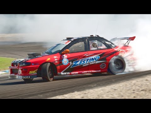 King of Europe Drift Pro Series 2017 - TURBO SOUNDS & ROARING V8 Compilation!