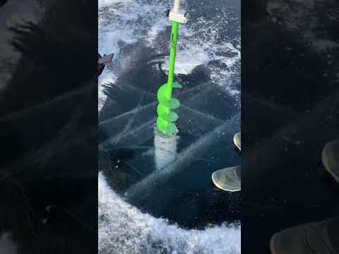 How thick is the ice on the lake Baikal