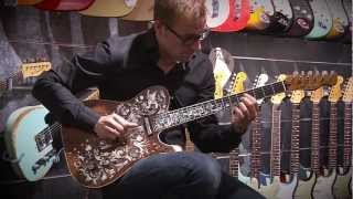 Birdflower Telecaster - The world's most expensive Fender Custom Shop guitar