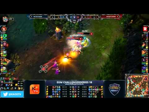 TheFoxSound Vs. Reason Gaming Map 3 - RO4 - EUW ChallengerSeries 17