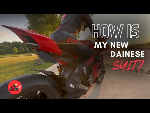 2023 Ducati Panigale V4s riding with my new Dainese suit | Unboxing video