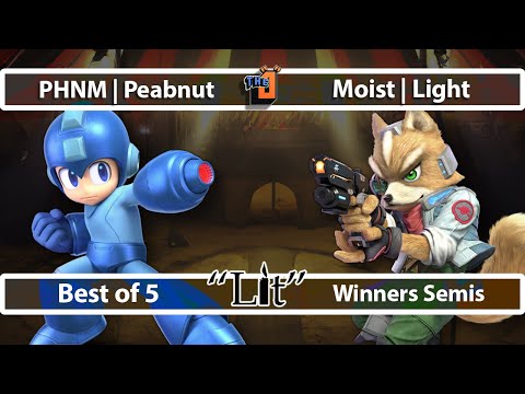 Smash LITvitational - PHNM | Peabnut (Mega Man) v. Moist | Light (Fox) - CFL SSBU
