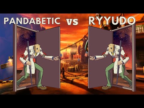 THE FAUST MIRROR!? GGXrd Rev2 FT15 Set: Pandabetic vs Ryyudo