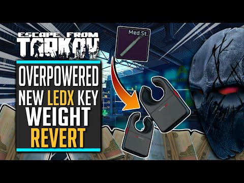 INSANE NEW LEDX KEY! New Killa Spawns! Weight System Revert |  Escape From Tarkov