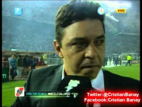 River 2 Atletico Nacional 0 (Relato Sebastian Vignolo)  Copa Sudamericana 2014 River Campeon