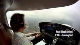 Airplane Icing over Indiana