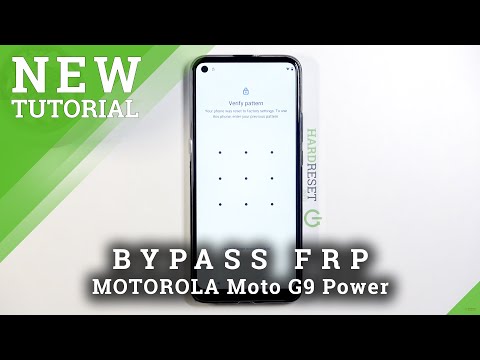 Bypass Google Verification MOTOROLA Moto G9 Power | Unlock Factory Reset Protection Android 10