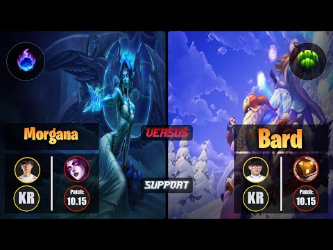 Effort MORGANA (Support) [Arcane Comet] VS Hoit BARD - Grandmaster KR Patch 10.15