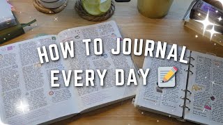 How To Journal Every Day 📝✨️