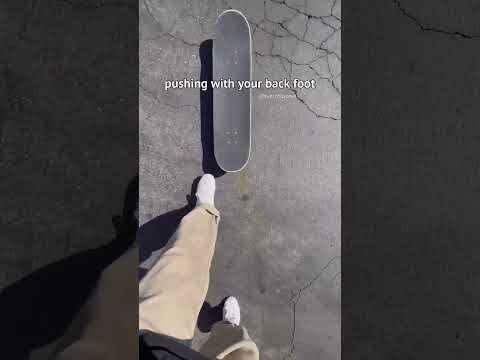The TRUTH about pushing with your front foot#skating #shorts