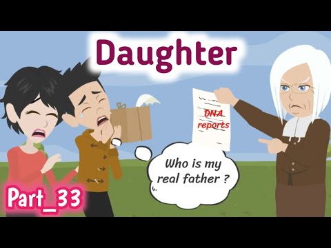 Daughter part 33 | Animated story | English story | learn English | Simple English