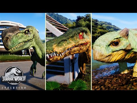 Bary Trio! Bumpy! Toro! CAMP CRETACEOUS SPECIAL | Jurassic World Evolution Mod Spotlight