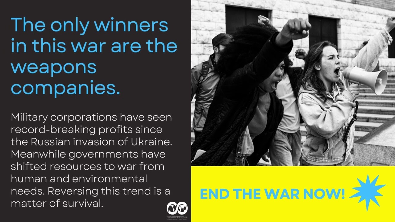 Week of Actions Around the World for Peace in Ukraine