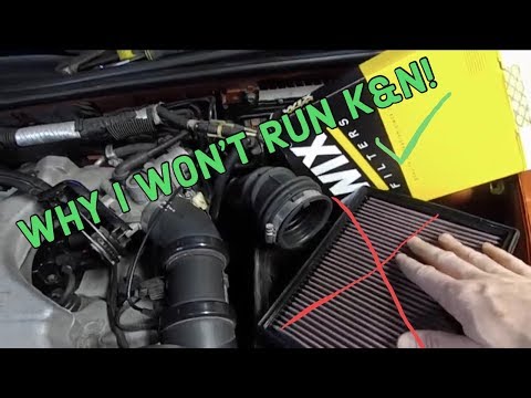 Why NOT to use K&N Air Filters