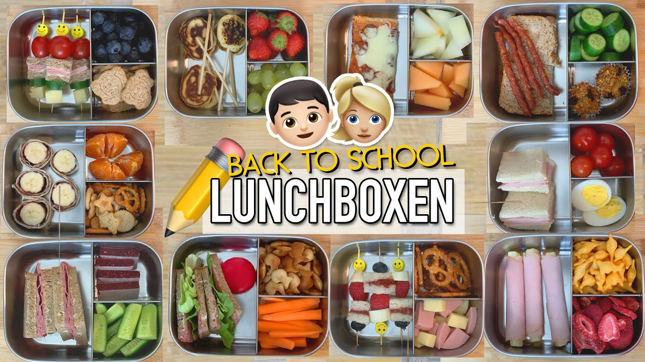 10 LUNCHBOX Ideen 2020 | BACK TO SCHOOL | KITA | Frühstücksideen | DIANA DIAMANTA