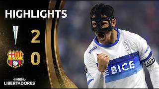 UNIVERSIDAD CATÓLICA X BARCELONA SC | MELHORES MOMENTOS | CONMEBOL LIBERTADORES 2026