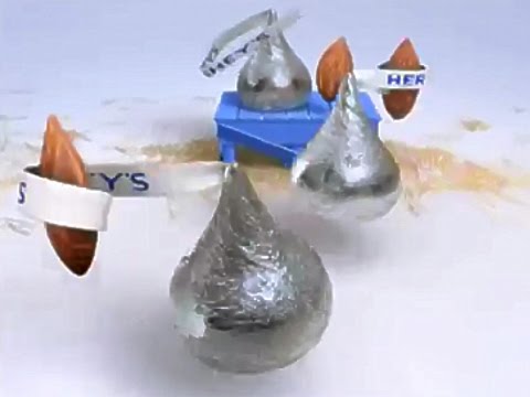 Hershey Kisses with Almonds 2002 TV Commercial HD
