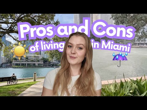 PROS and CONS of living in Miami! ☀️🌴☔️ | Things you should know before moving to Miami in 2025