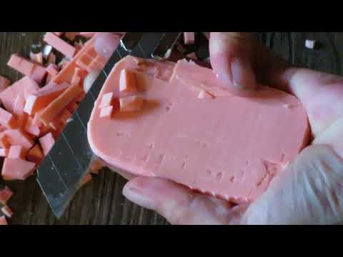 ASMR - soap cutting - seife schneiden (3)