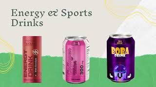 Abha Energy & Sports Drinks | Energy, Collagen, Boba & Jeera Lemon Drinks