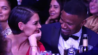 Katie Holmes and Jamie Foxx Look Smitten in Rare Public Appearance Ahead of GRAMMYs