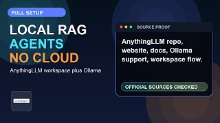 AnythingLLM Full Setup: Local AI Agents and Private RAG With Ollama thumbnail