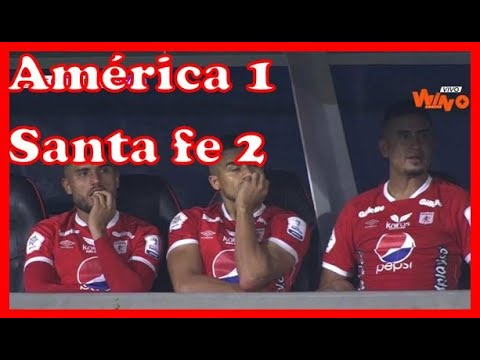 América vs. Santa Fe (1-2) | Superliga BetPlay 2021 - Final Ida REACCIONES