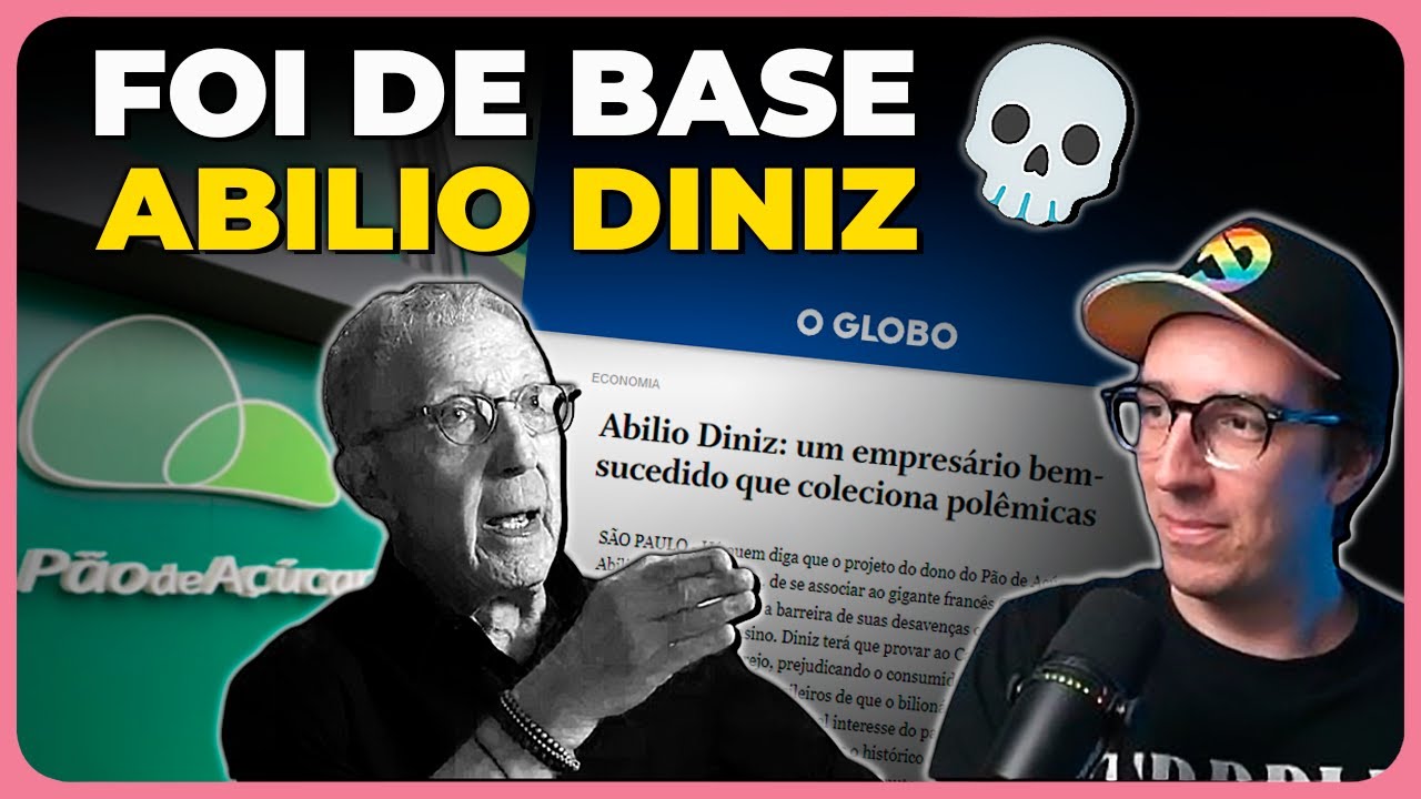 MORRE MULTIBILIONÁRIO ABILIO DINIZ | Cortes do Ian Neves