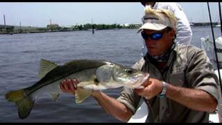 preview picture of video 'Roosevelt Redemption - BRIDGE fishing for snook'