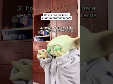 Cosas que hacía de pequeño👶 #shorts #babyyoda