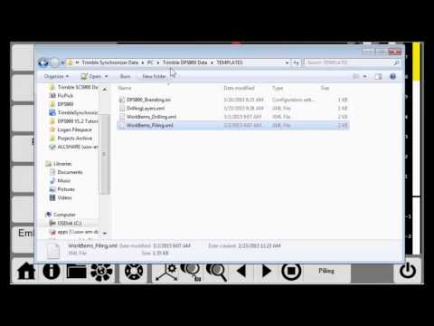 36. Trimble DPS900 V1.2 - How to Track Work Statuses